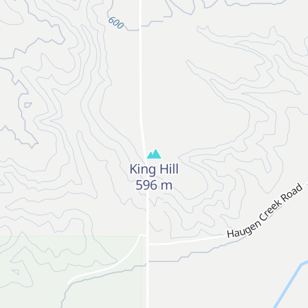 Map of King Hill