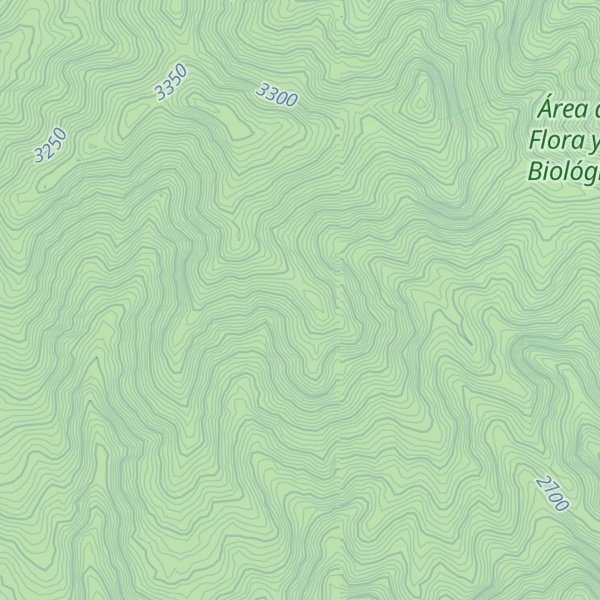 Map of Cerro Huitzilac