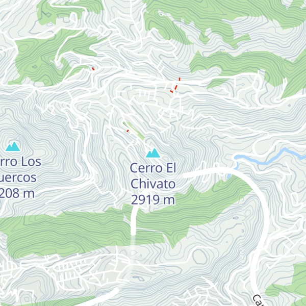 Map of Cerro El Chivato