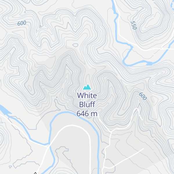 Map of White Bluff