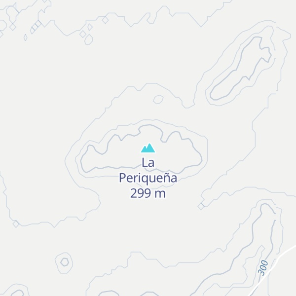 Map of La Periqueña
