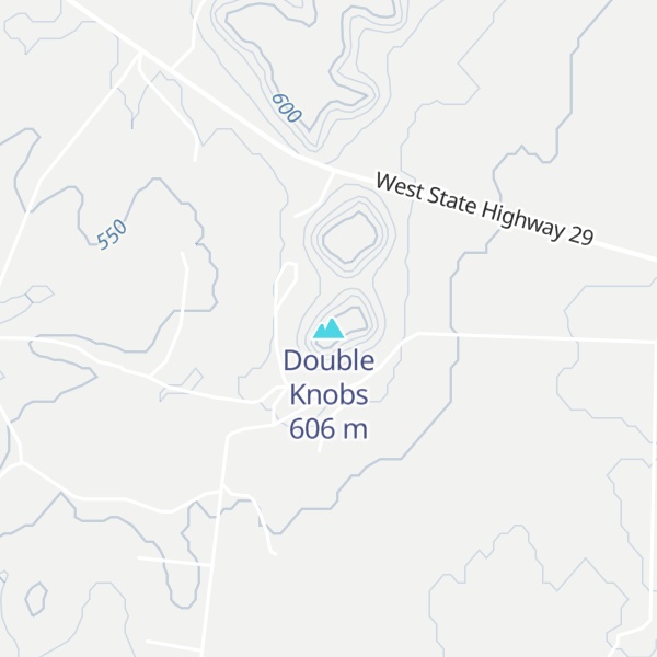 Map of Double Knobs