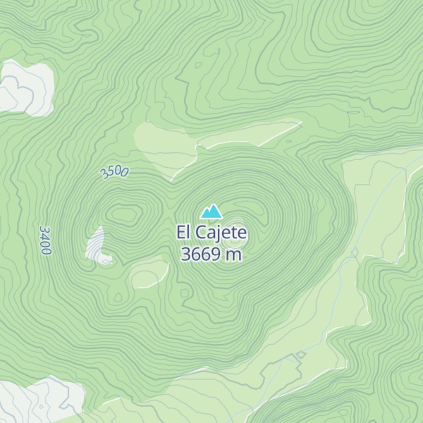 Map of El Cajete