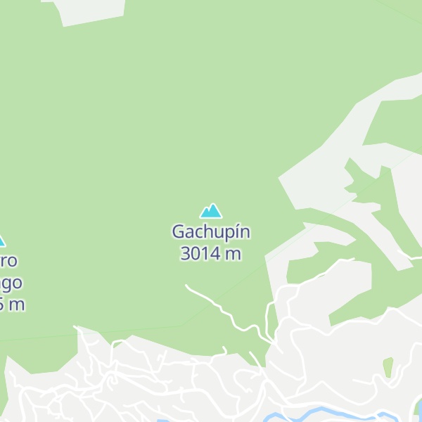 Map of Gachupín