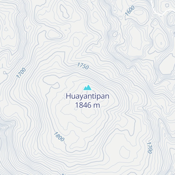 Map of Huayantipan