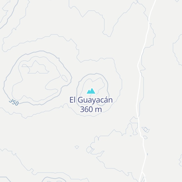 Map of El Guayacán