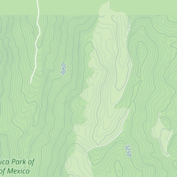 Map of Cerro Geishto