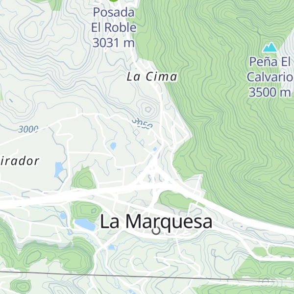 Map of Cabaña Los potrillos