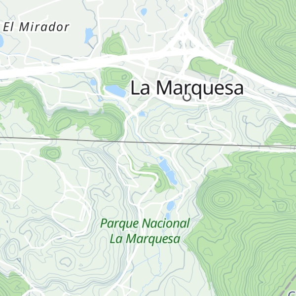 Map of Cabaña "El Reencuentro"