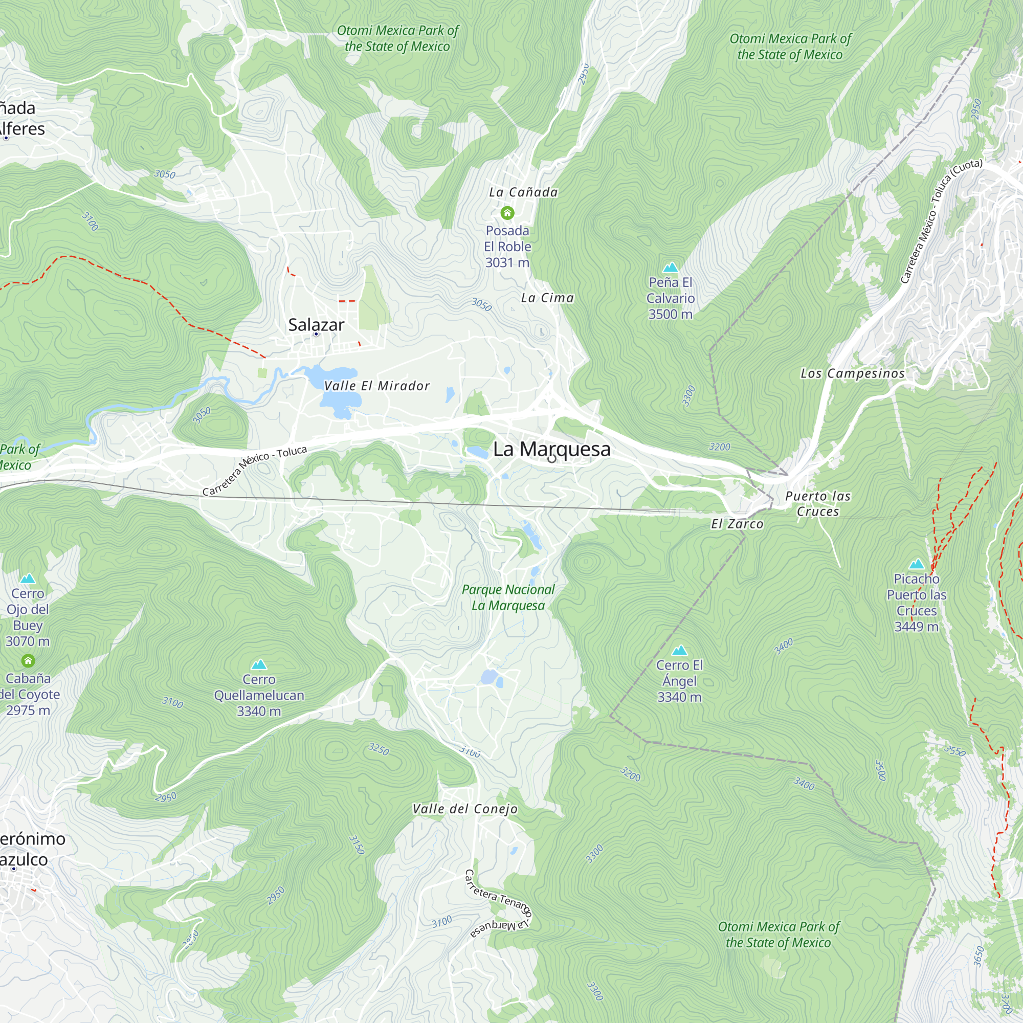 Cabaña "El Reencuentro" map