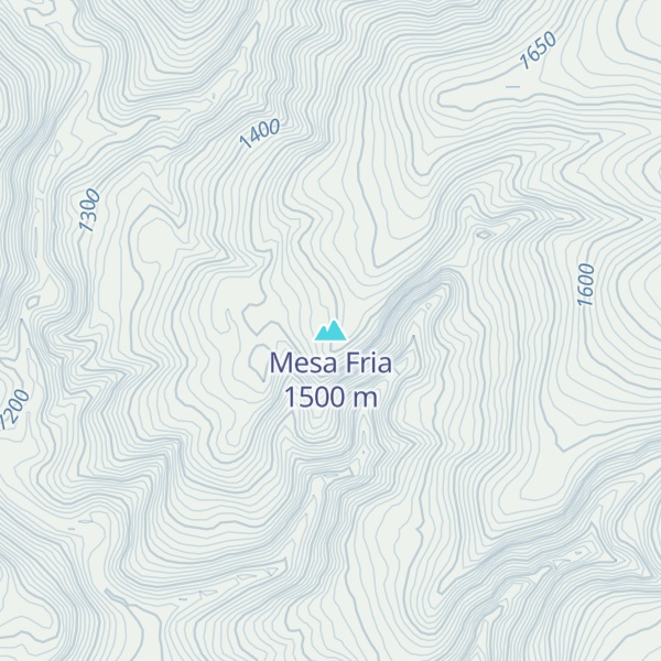 Map of Mesa Fria
