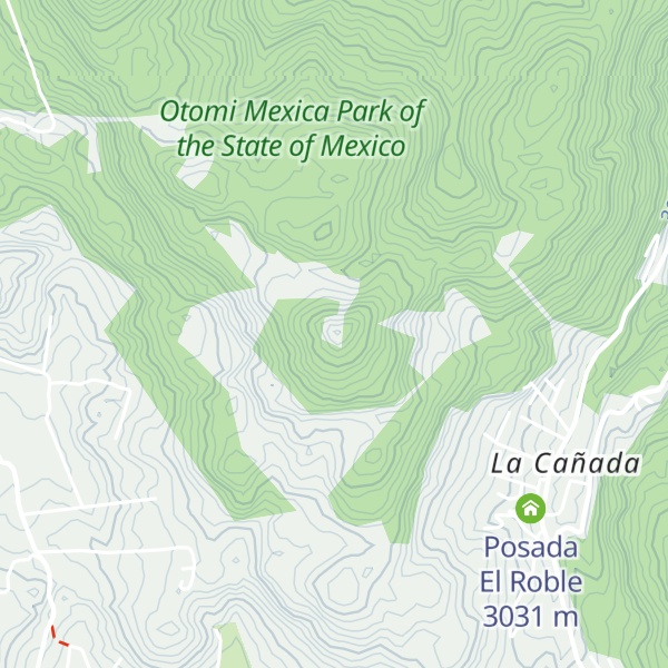 Map of Cerro La Palma