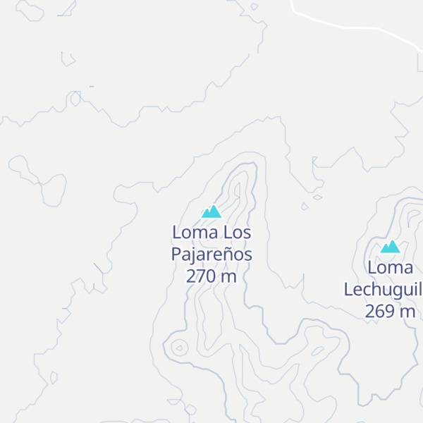 Map of Loma Los Pajareños