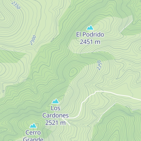 Map of Uña de Gato