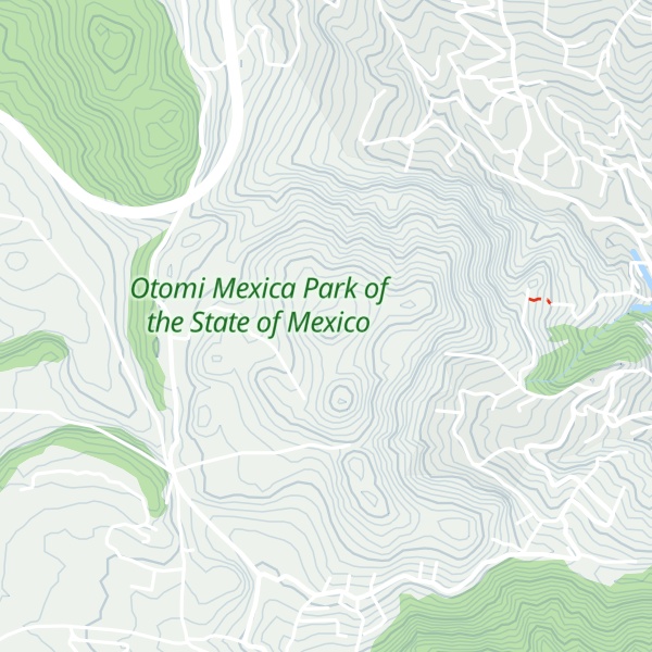 Map of Cerro Tengani