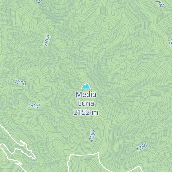 Map of Media Luna