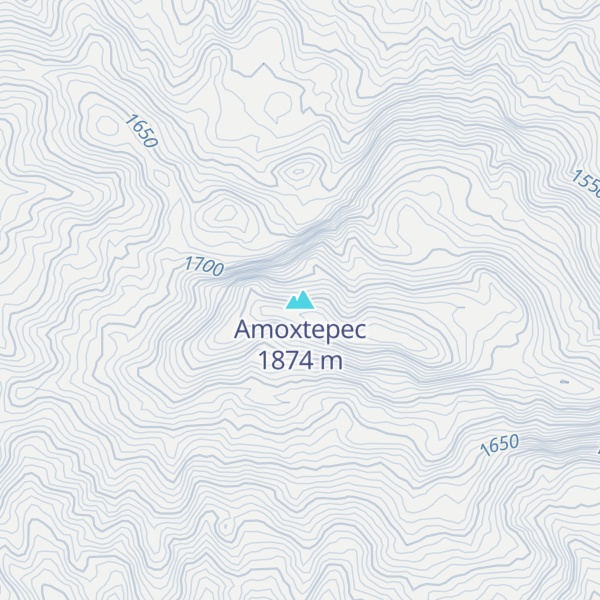 Map of Amoxtepec