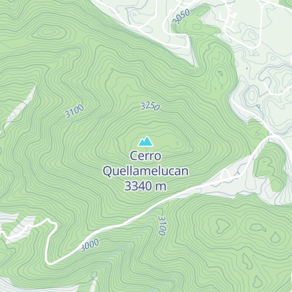 Map of Cerro Pahuegxiot
