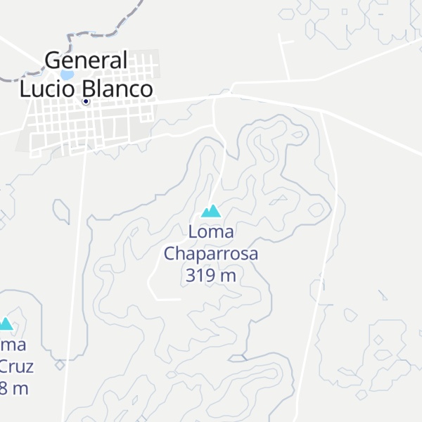 Map of Loma Chaparrosa