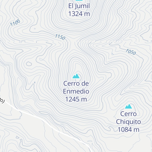Map of Cerro de Enmedio