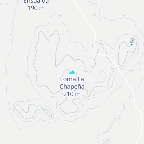 Map of Loma La Chapeña