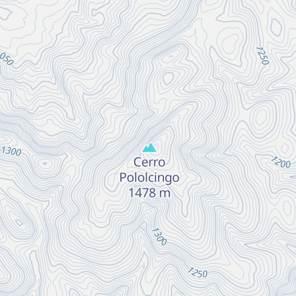 Map of Cerro El Jumil
