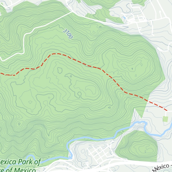 Map of Cerro las Palmas.