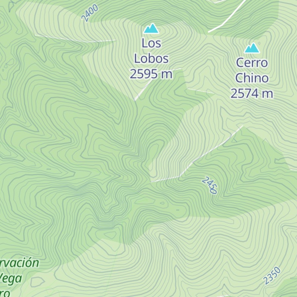 Map of Las Majadas