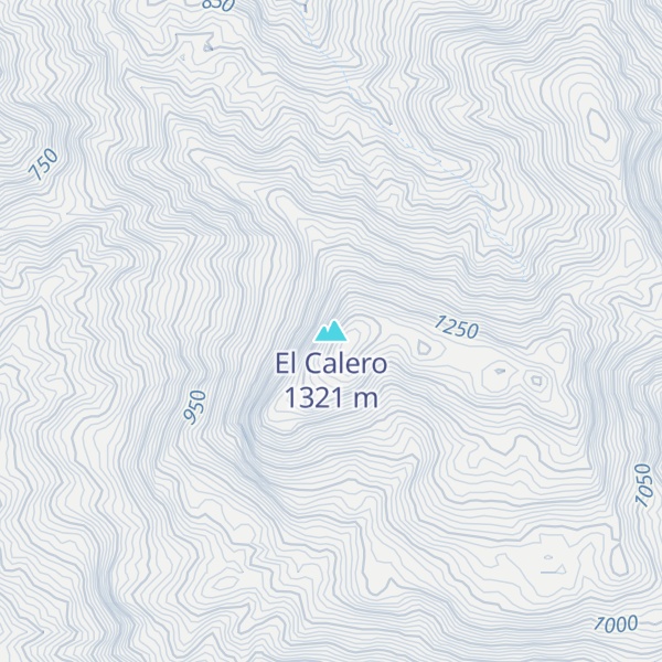 Map of El Calero
