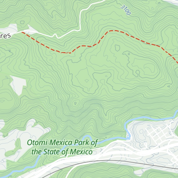 Map of Cerro las Gallinas