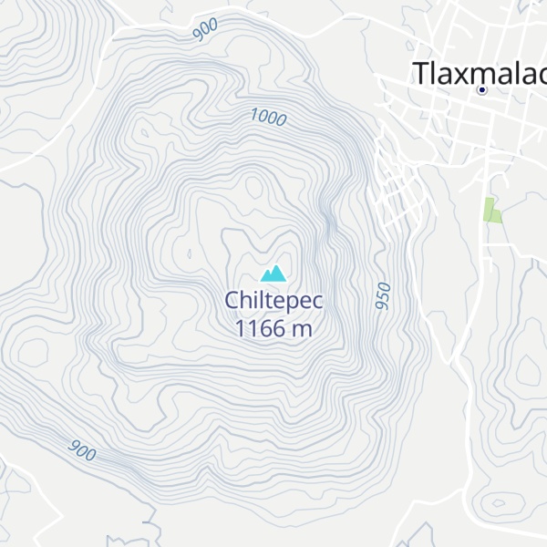 Map of Chiltepec