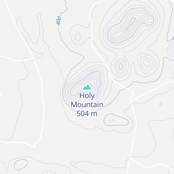 Map of Holy Mountain