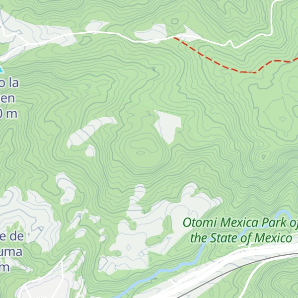 Map of Cerro El Molcajete