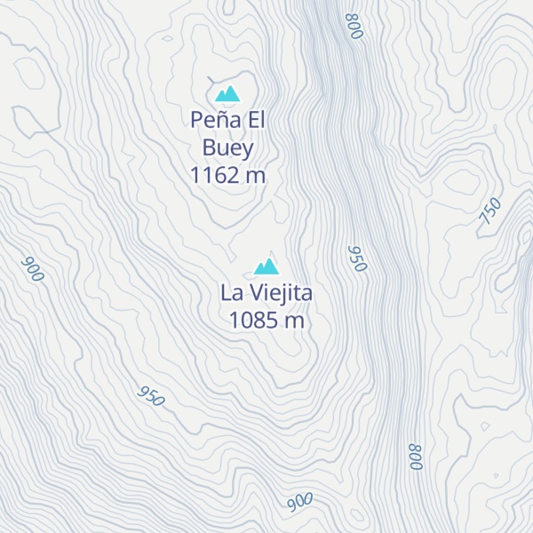 Map of La Viejita