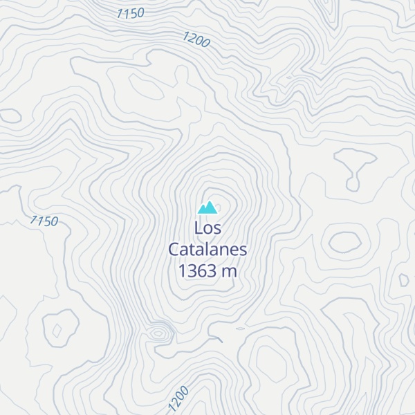 Map of Los Catalanes