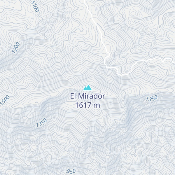 Map of El Mirador