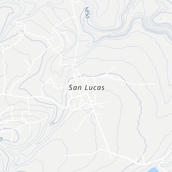 Map of Alfajayucan - Miguelito