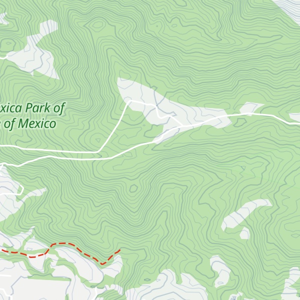 Map of Cerro la Virgen