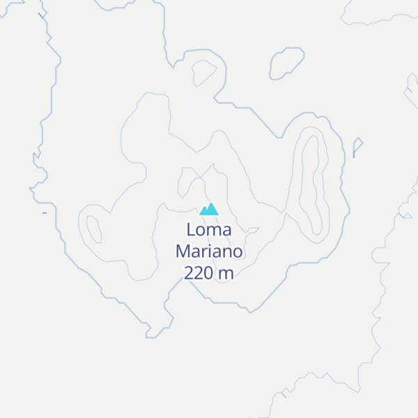 Map of Loma Mariano