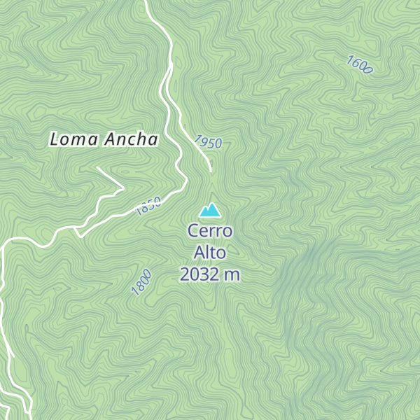 Map of Cerro Alto