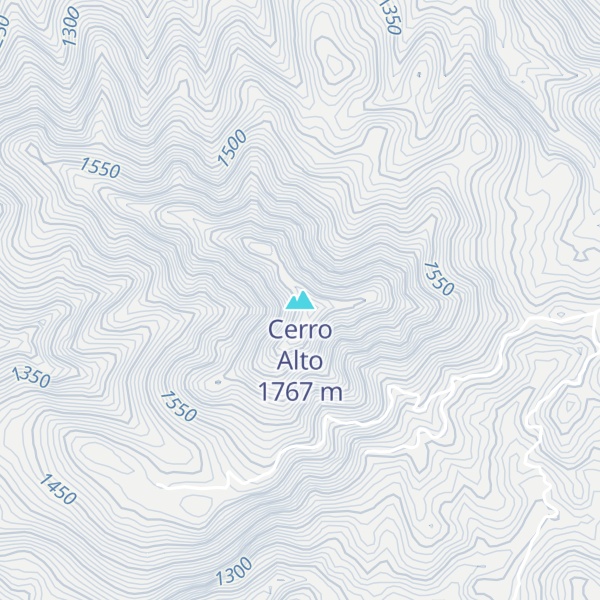 Map of Cerro Alto