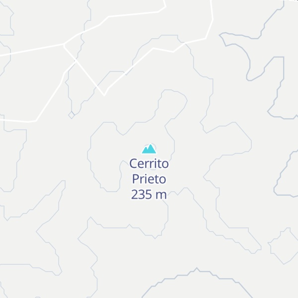 Map of Cerrito Prieto