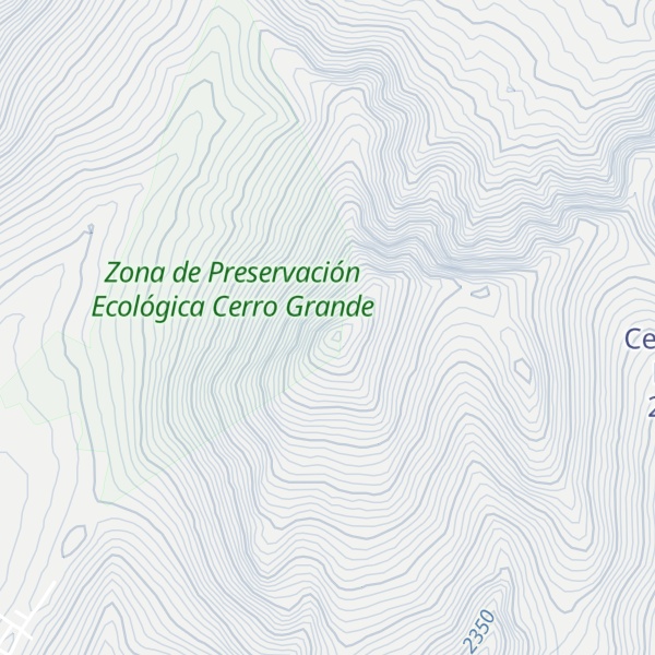 Map of Cerro Macua