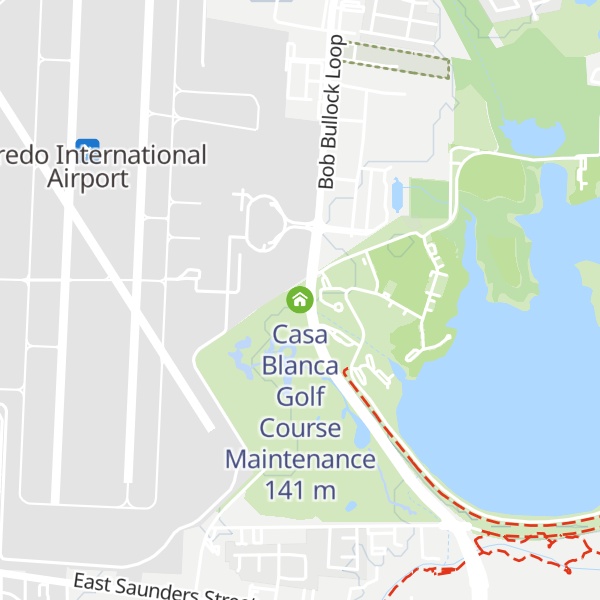 Map of Casa Blanca Golf Course Maintenance