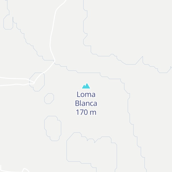 Map of Loma Blanca