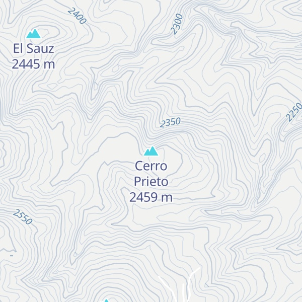 Map of Cerro Prieto