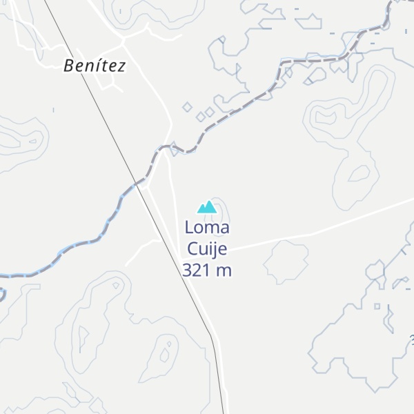 Map of Loma Cuije