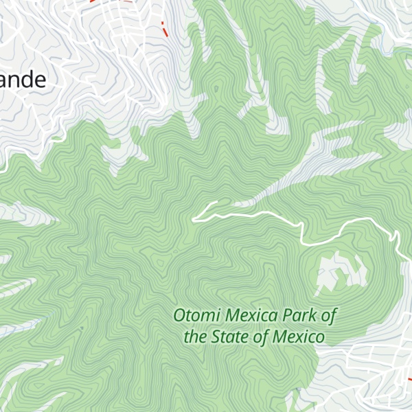 Map of Cerro de la Verónica
