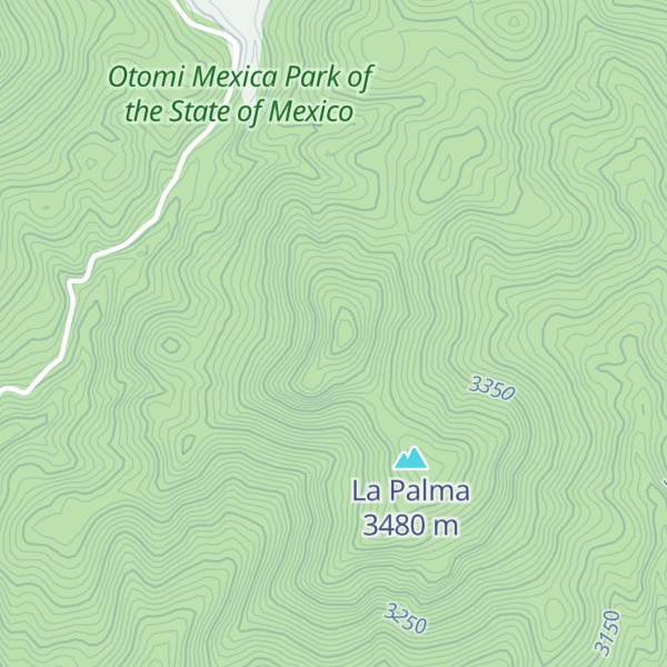 Map of Cerro La Aguja