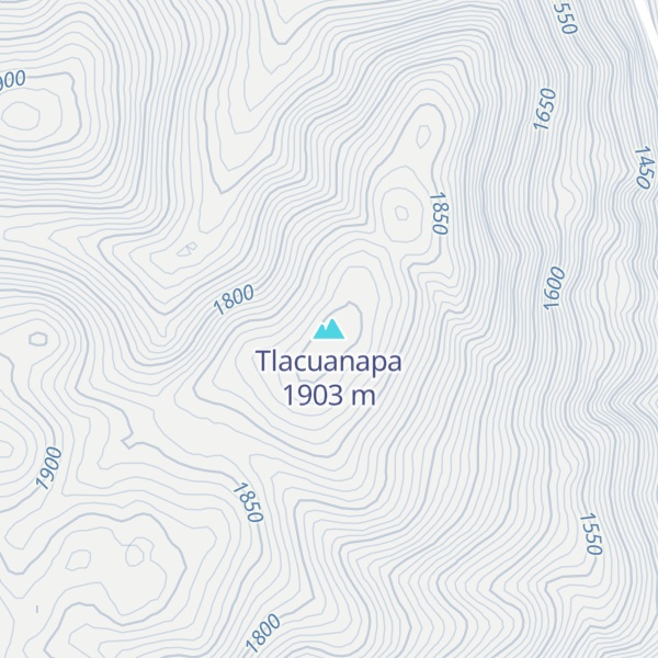 Map of Tlacuanapa